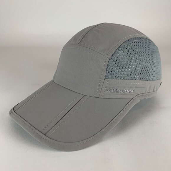 Gadiemkensd Mens Gray 5-Panel Strapback Hat - Picture 1 of 6